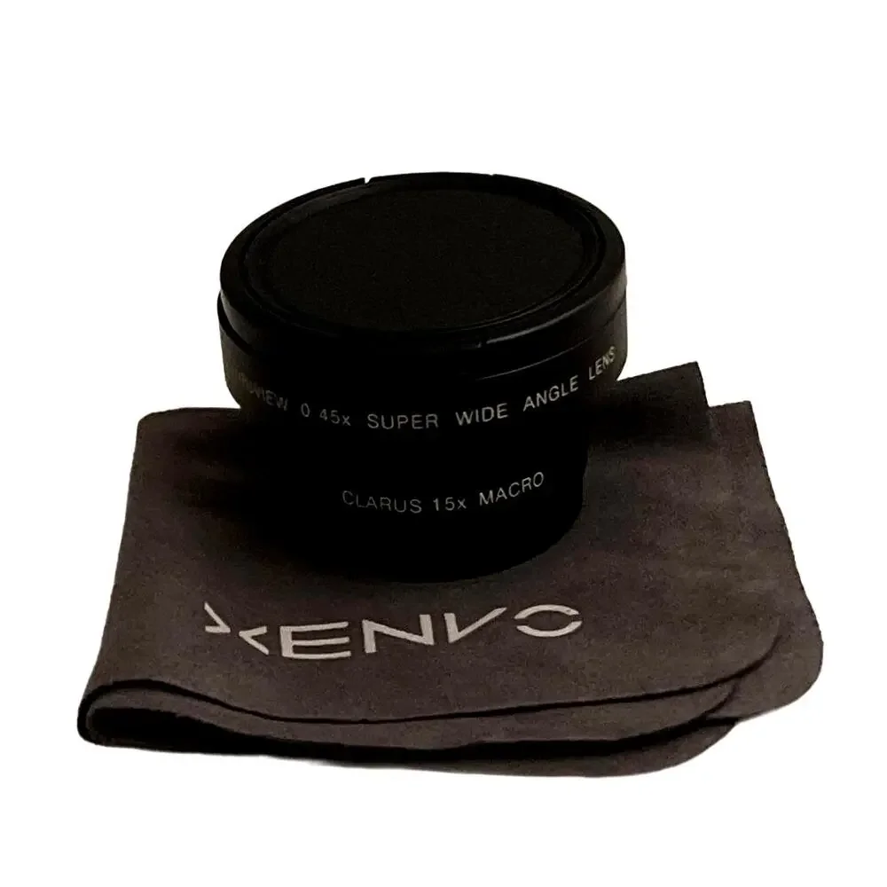 Xenvo Pro Lens Kit TruView 0.45x Wide Angle & Clarus 15x Macro Lens Travel Case